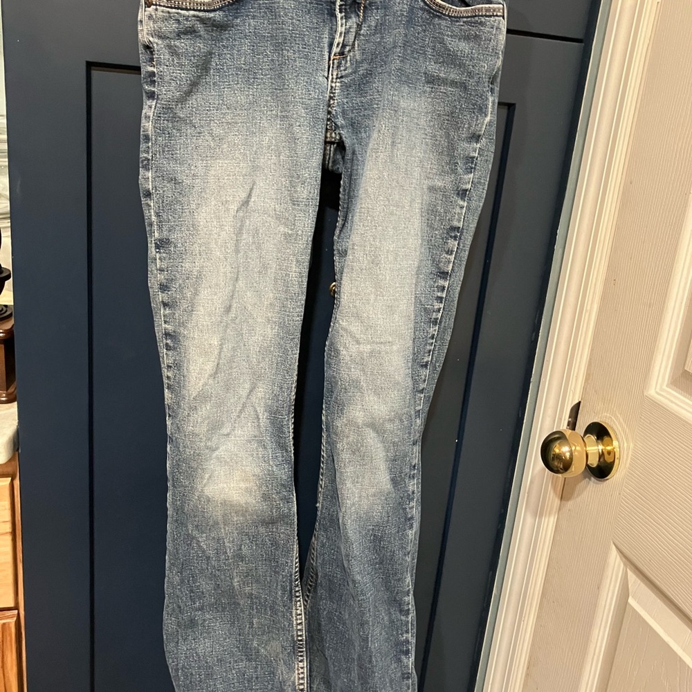 Flared Women's Blue Jeans